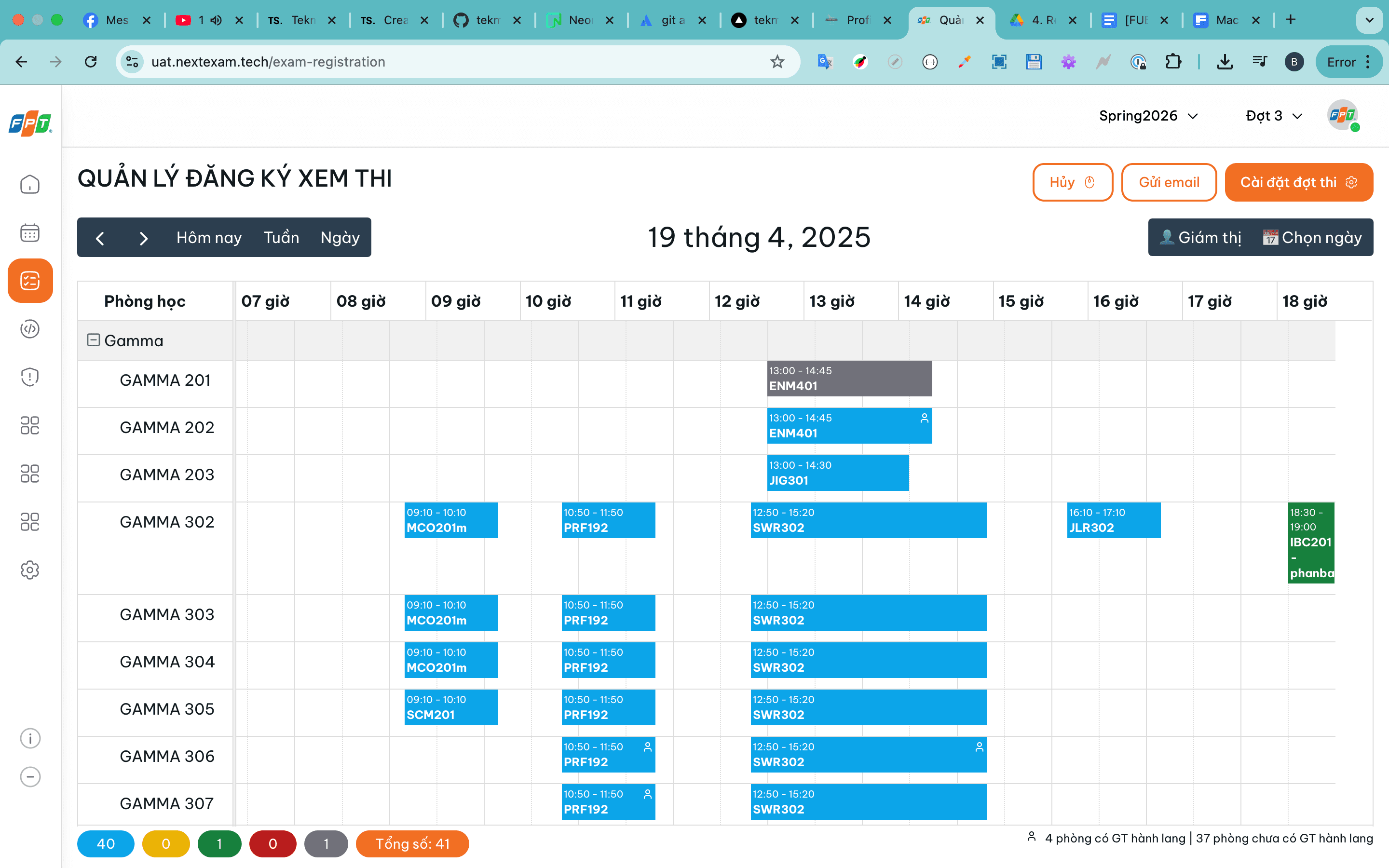 FPTU Exam Management